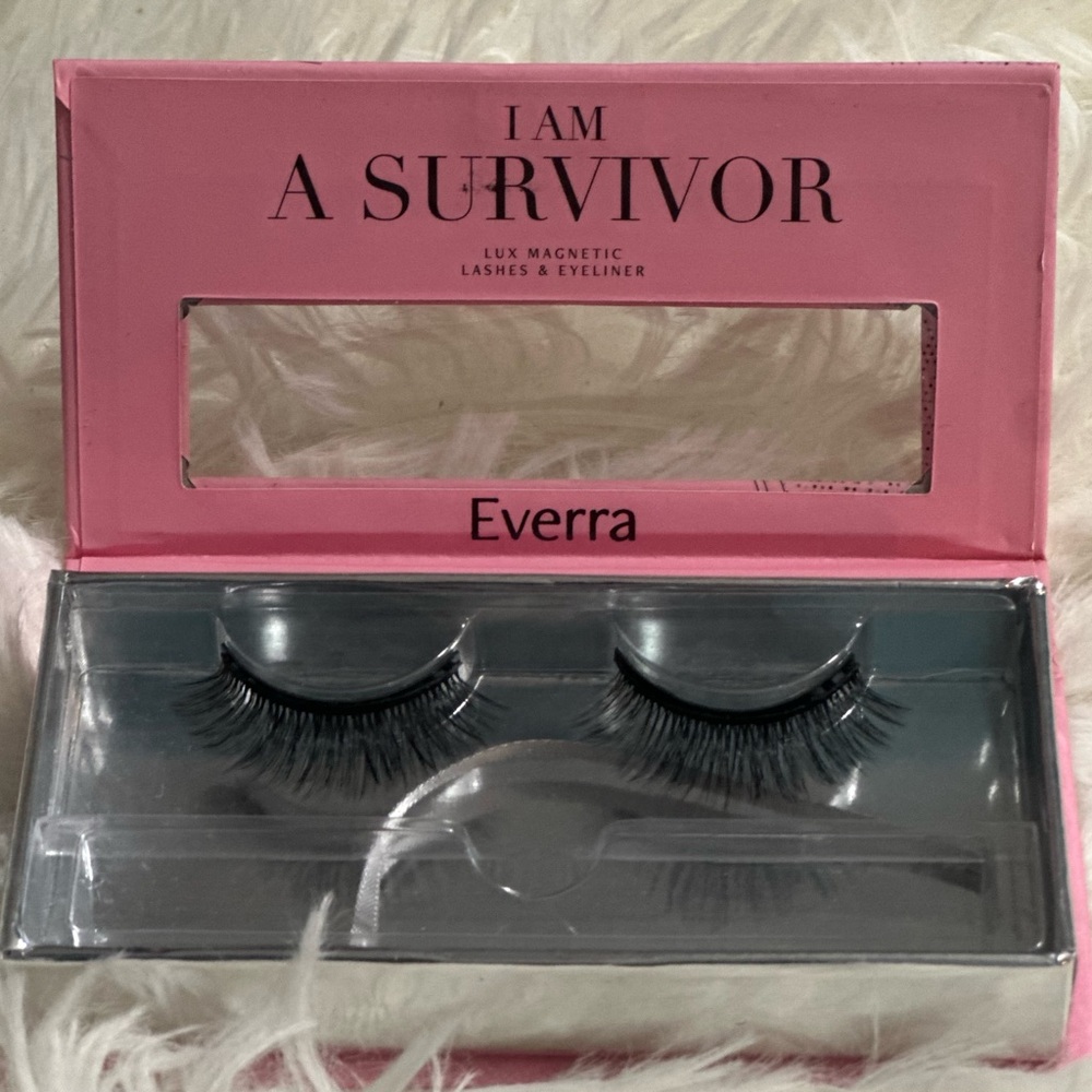 2/$20 EVERRA MAGNETIC 🧲 LASHES “I AM A SURVIVOR” - BRAND NEW in the box